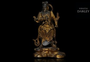 Guardián de bronce dorado, dinastía Ming (1368 - 1644)