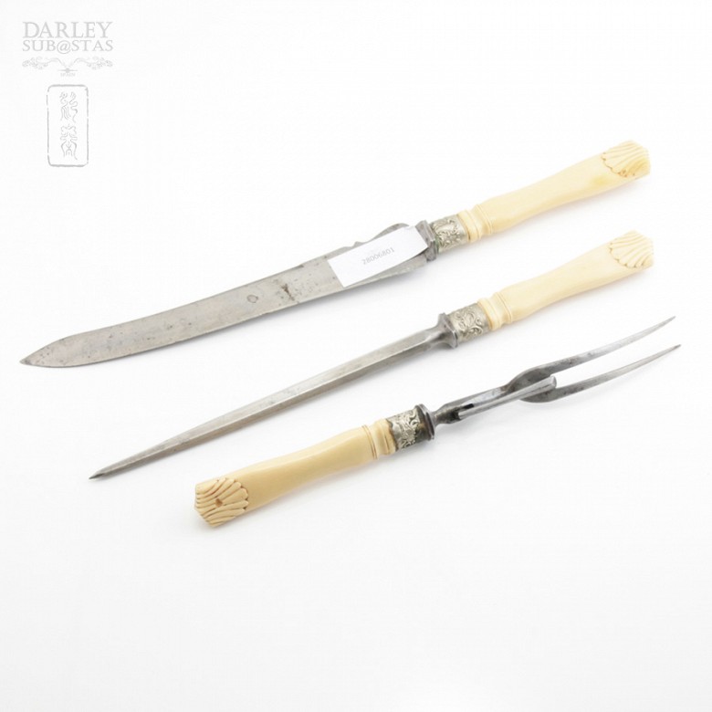 Cutlery with resin handle - 4