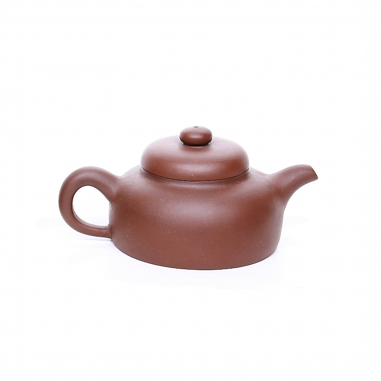 Clay Yixing teapot. - 1