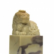 Shoushan carved stone seal, 20th century