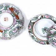 Canton/Macao porcelain set.