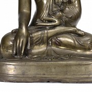 Buda tailandés “Bhumisparsha mudra”, s.XX - 3