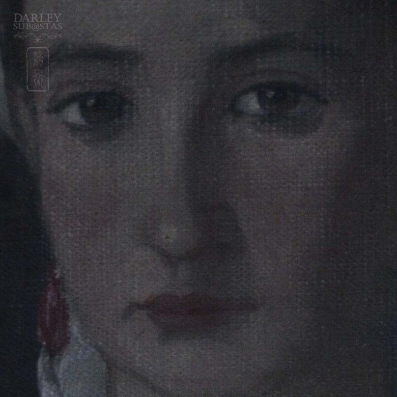Retrato mujer con pañuelo - 12