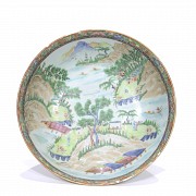 Cantonese porcelain bowl, 20th century - 5