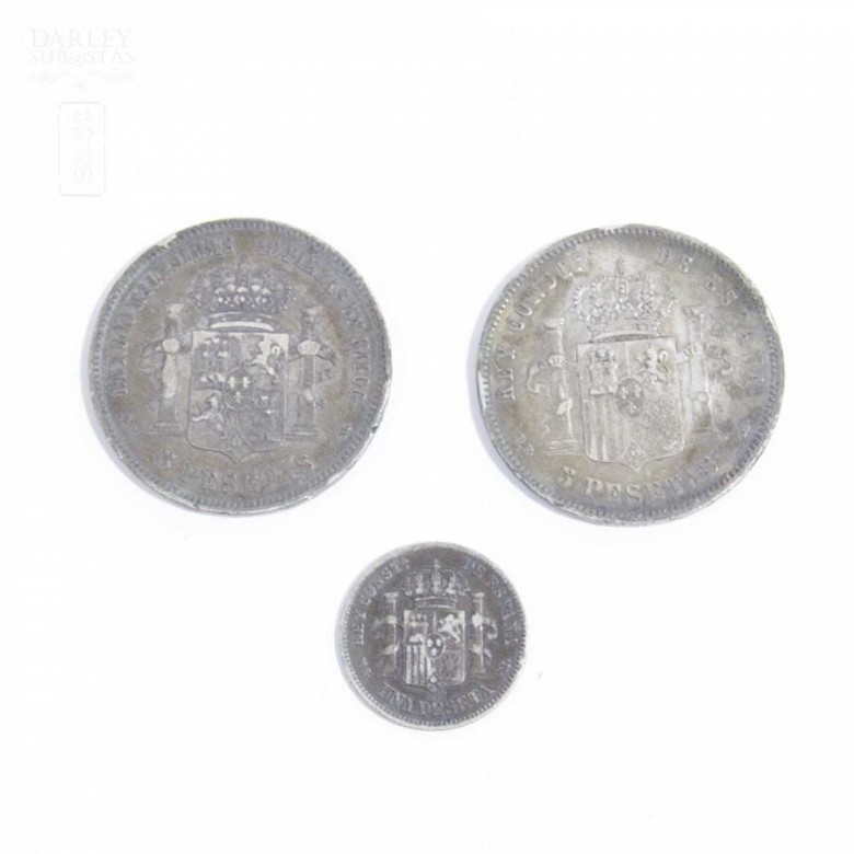 Monedas Españolas de plata - 4