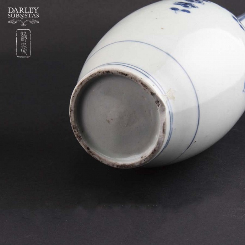 Pareja de jarrones japoneses porcelana S.XVIII - 3