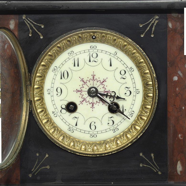 Reloj de sobremesa, Napoleón III, S.XIX - 5