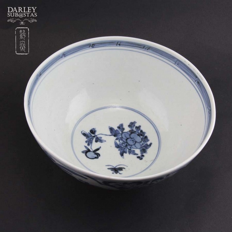 Precioso bol de porcelana china del S.XIX - 3