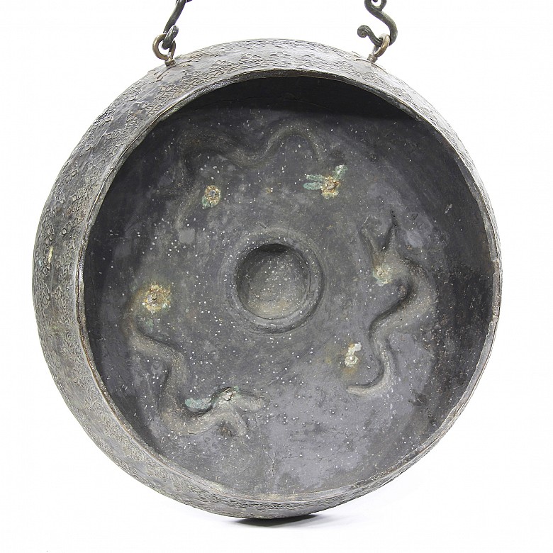 Gran gong de bronce, Borneo, s.XIX