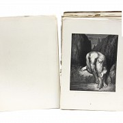 Obras ilustradas de Gustav Doré, incompleto.