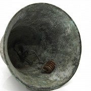 Campana de bronce y caja de hierro, S.XIX - XX