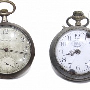 Lot of three pocket watches. - 3