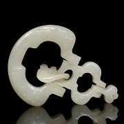 Jade amulet 'Carp', Qing Dynasty - 2