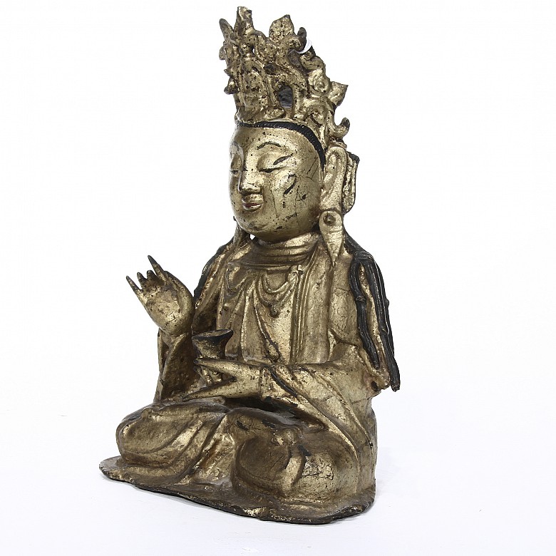 Escultura de Buddha, Dinastía Ming.