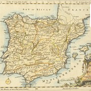 English maps of Spain and Portugal, 19th - 20th Century - 3