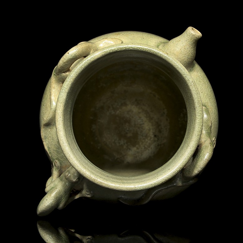 Jarra de cerámica vidriada, estilo Song - 6