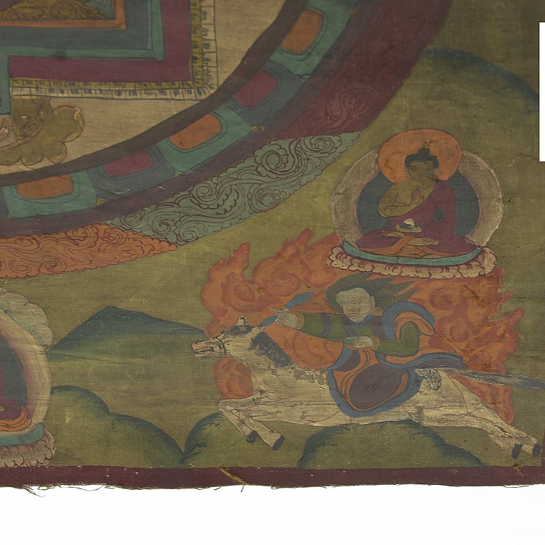 Thangka tibetano, S.XX - 6