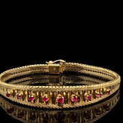 Bracelet in 18k yellow gold
