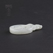 Piece of white nephrite jade - 2