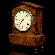 English bracket clock, 19th - 20th century - 4