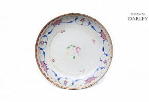 Compagnie des Indes plate, late 18th century