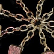 Chinese nine seals linked in chains, Qing dynasty