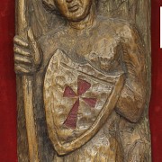 Talla decorativa de estilo medieval, S.XX - 4