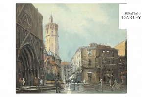 Vista de la catedral, S.XX