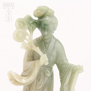 Figura Jade República China 1912-1949 - 1