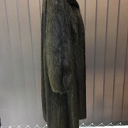 Abrigo nutria color marrón - 5