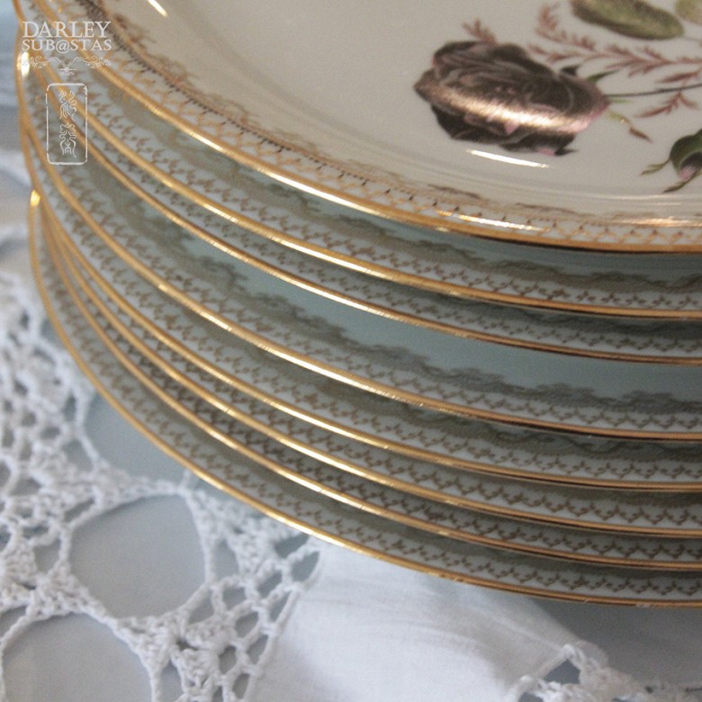 Complete dinnerware- Porcelain Limoges - 2