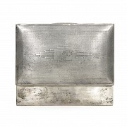 English silver box, John Rose, Birmingham, 1934