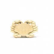 Crab carved from mammoth bone. - 3