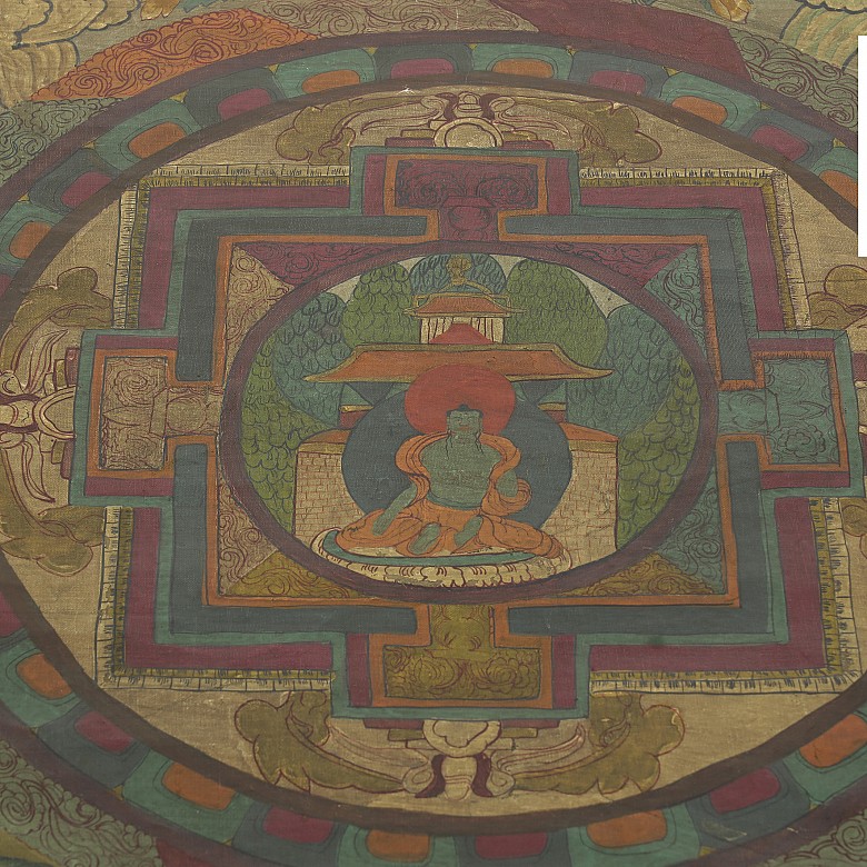Tibetan Thangka, 20th century - 8