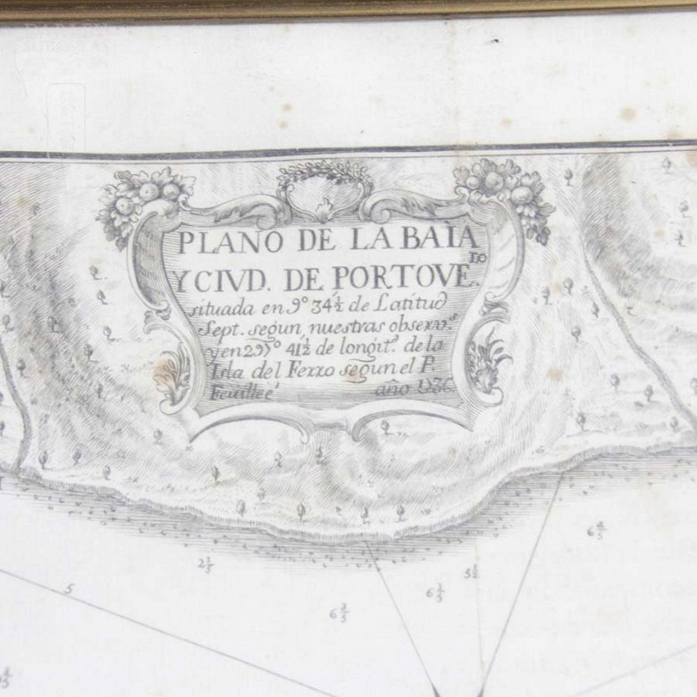 Print, map of Portove - 6