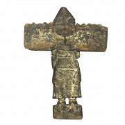 Escultura en madera de una deidad, S.XIX - XX