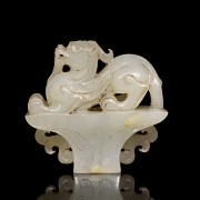 Jade 'Dragon' seal, Western Han dynasty