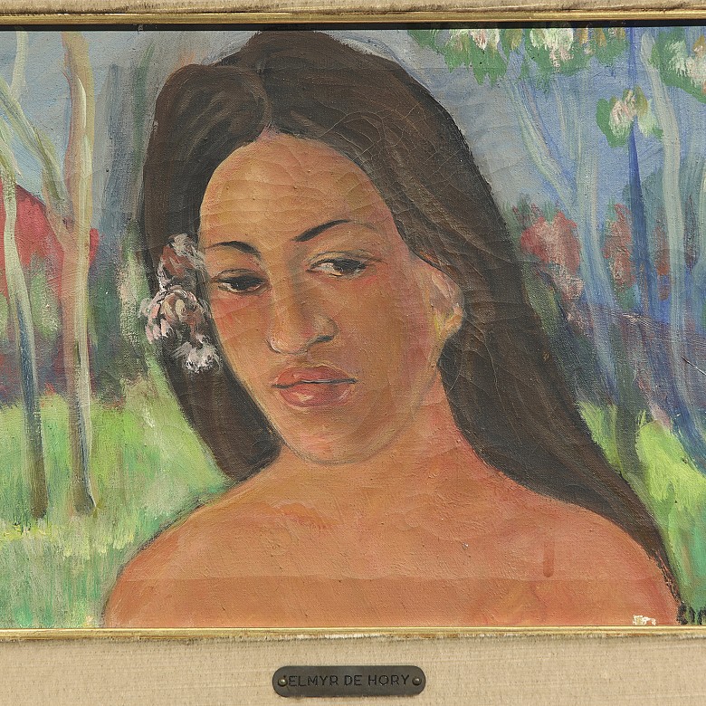 Elmyr de Hory (1906 - 1976) Homenaje a Paul Gauguin 