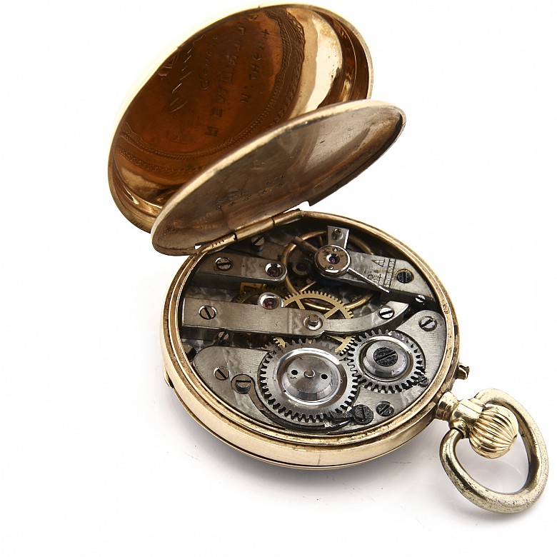 Reloj de bolsillo Geneve Remontoir, ca.1900 - 5