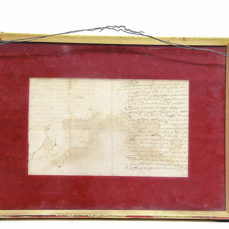 Notarial documents on parchment. - 2