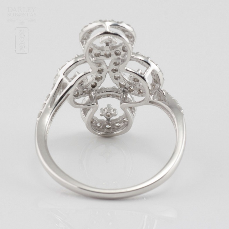 Fantástico anillo con 0.70cts de  diamantes - 3