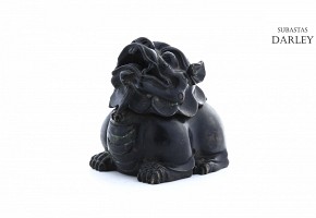 Figura-incensario de bronce “León Foo”, China, s.XIX