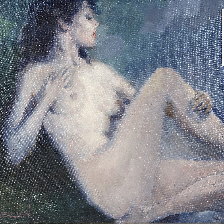 Juán Ramón Cebrián (1914-2006) “Desnudo”