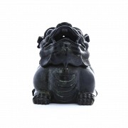 Figura-incensario de bronce “León Foo”, China, s.XIX