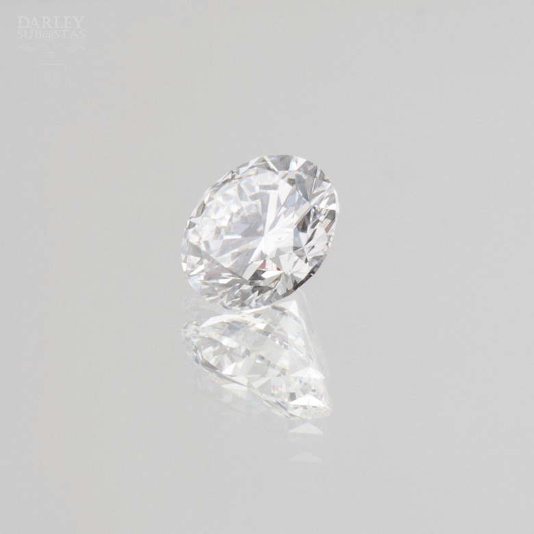 Diamante natural, talla brillante,de peso  1.51 cts， - 4