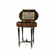 Sewing table, Louis XVI style, late 19th century