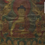 Thangka tibetano 