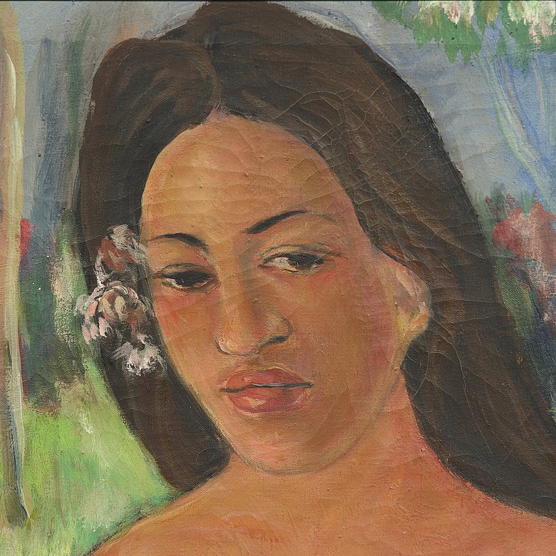 Elmyr de Hory (1906 - 1976) Homage to Paul Gauguin 