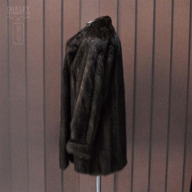Dark mink coat - 4