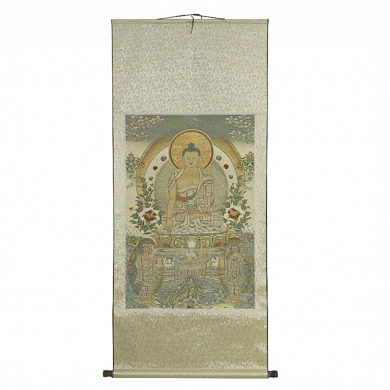 Buddha tapestry, 20th century